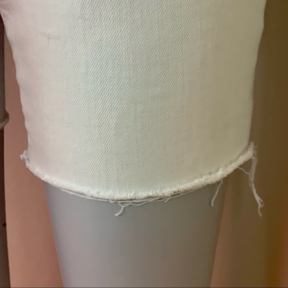 J BRAND Super Skinny Frostbite Denim Shorts - Picture 12 of 15